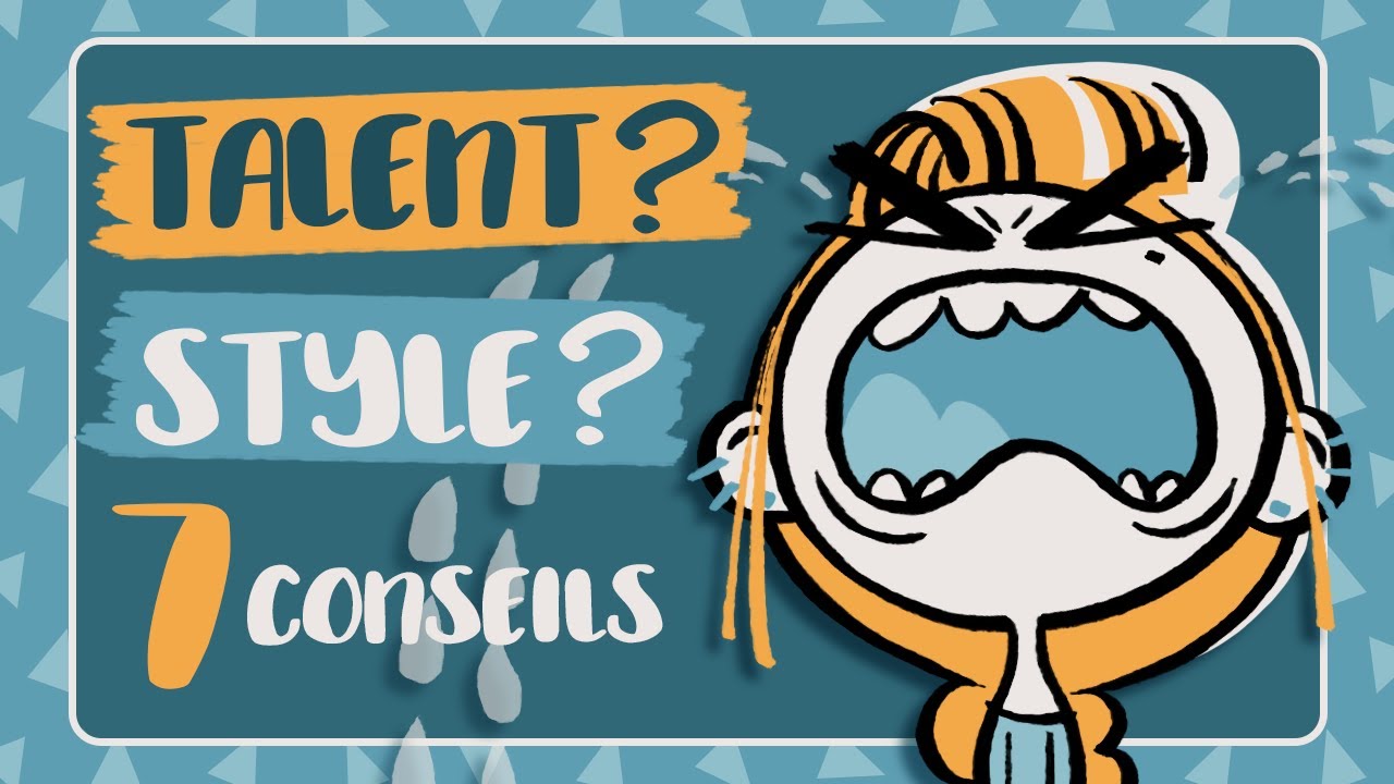 Trouver son style et progresser en dessin - 7 conseils
