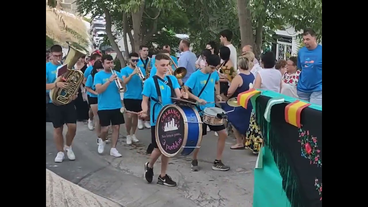 🥳Pasacalles fiestas Bélmez de la Moraleda 🎷🎺