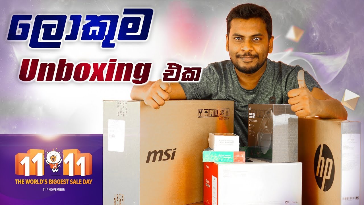 Massive Unboxing 2019 with #Daraz1111