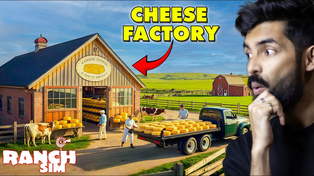 I Built a Custom Cheese Factory on My Ranch! 🧀