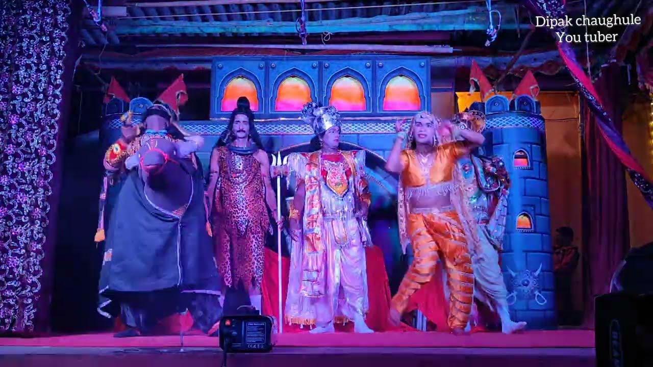 इंद्र दरबारात तिर्लोतमा नृत्य | गायक - शुभम माटल | श्री ग्रामदेवता लोकनाट्य नमन मंडळ माभळे जाधववाडी