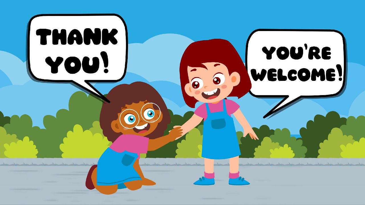 Thank You and You're Welcome Song | Learning Good Manners | Simple Song for Kids