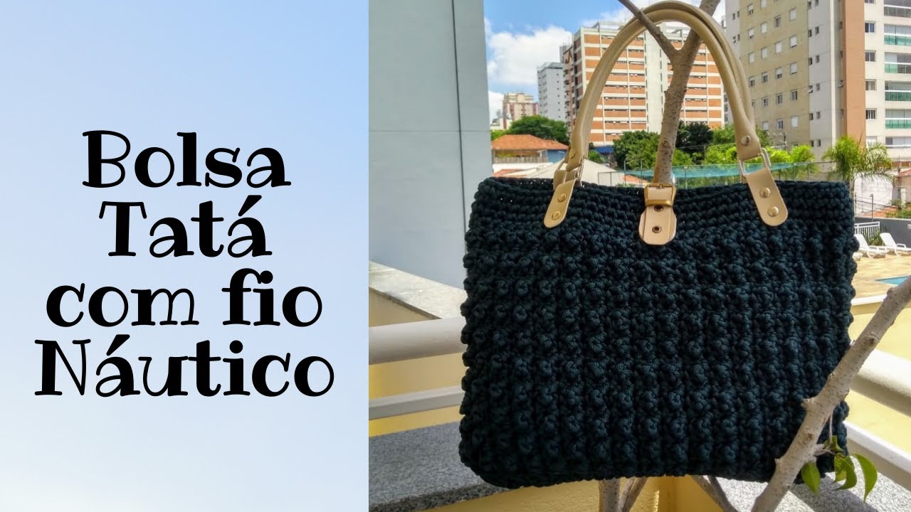 Bolsa de crochê Tatá