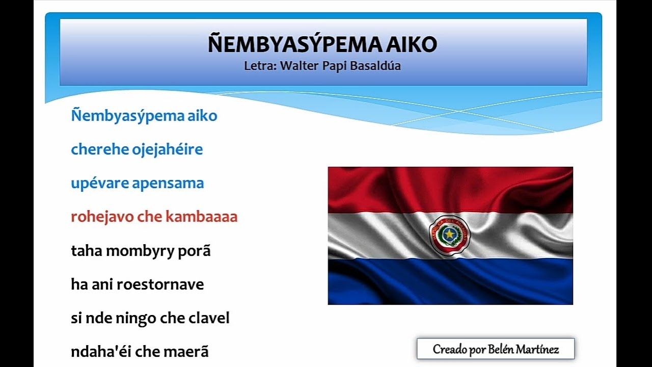 Ñembyasýpema aiko KARAOKE