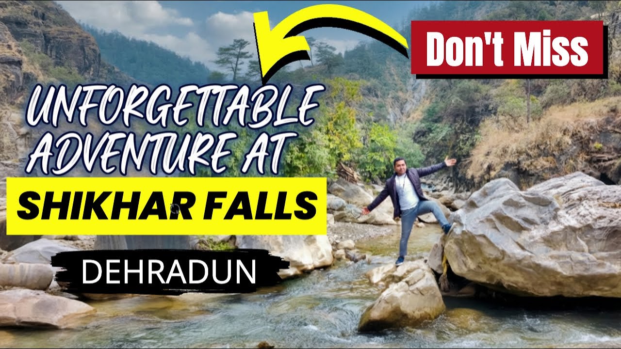Most People DON’T KNOW This HIDDEN Waterfall in Dehradun | SHIKHAR FALLS – Peaceful Escape