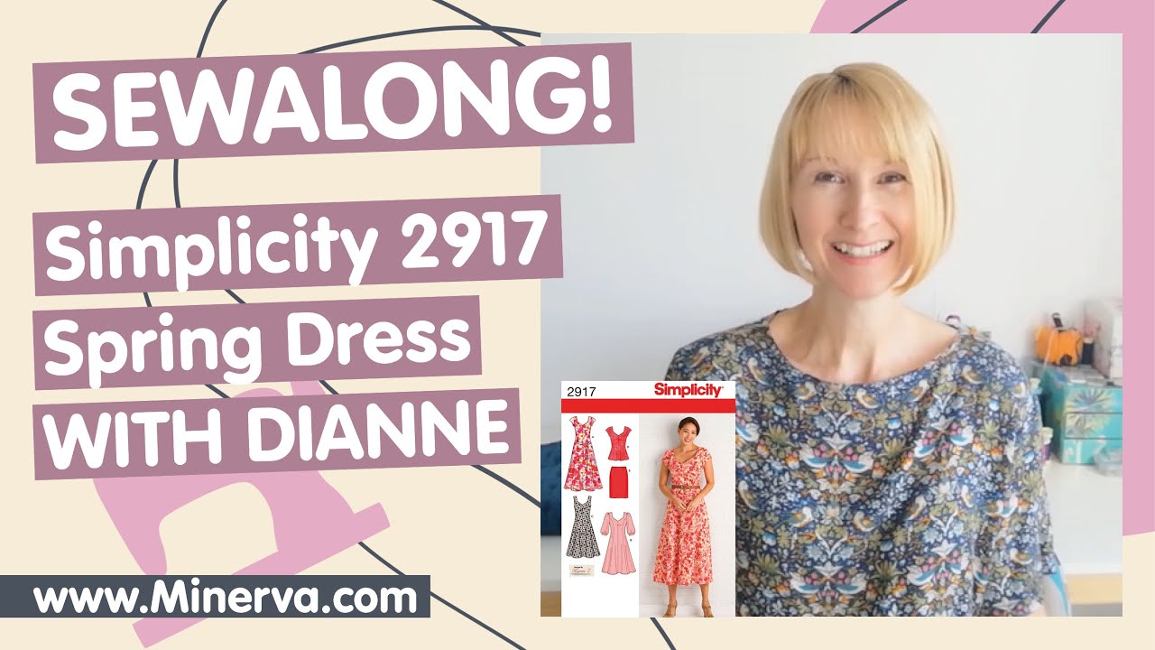 Minerva Sew-Along - Simplicity 2917 Dress Pattern