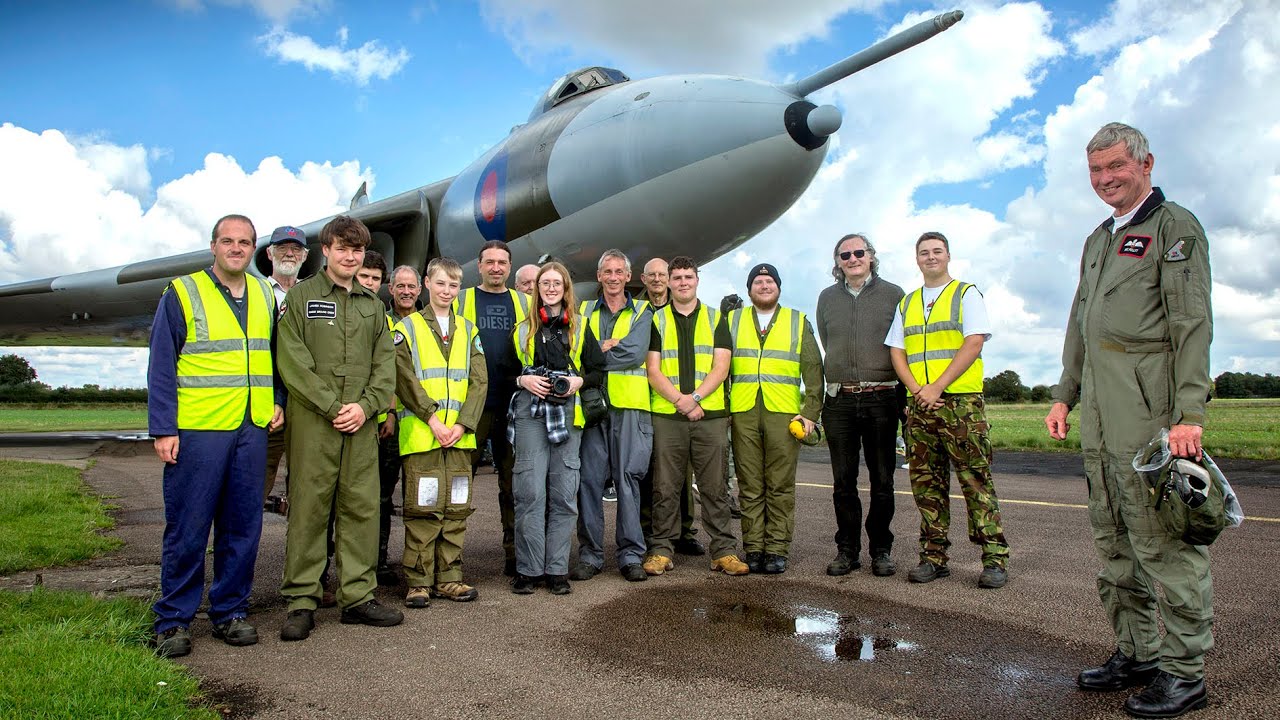 Vulcan bomber powers up
