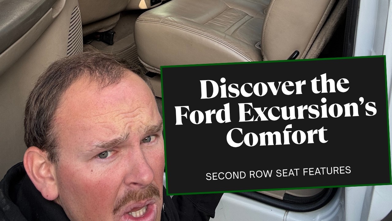 Знаете ли вы это о втором ряде сидений Ford Excursion?