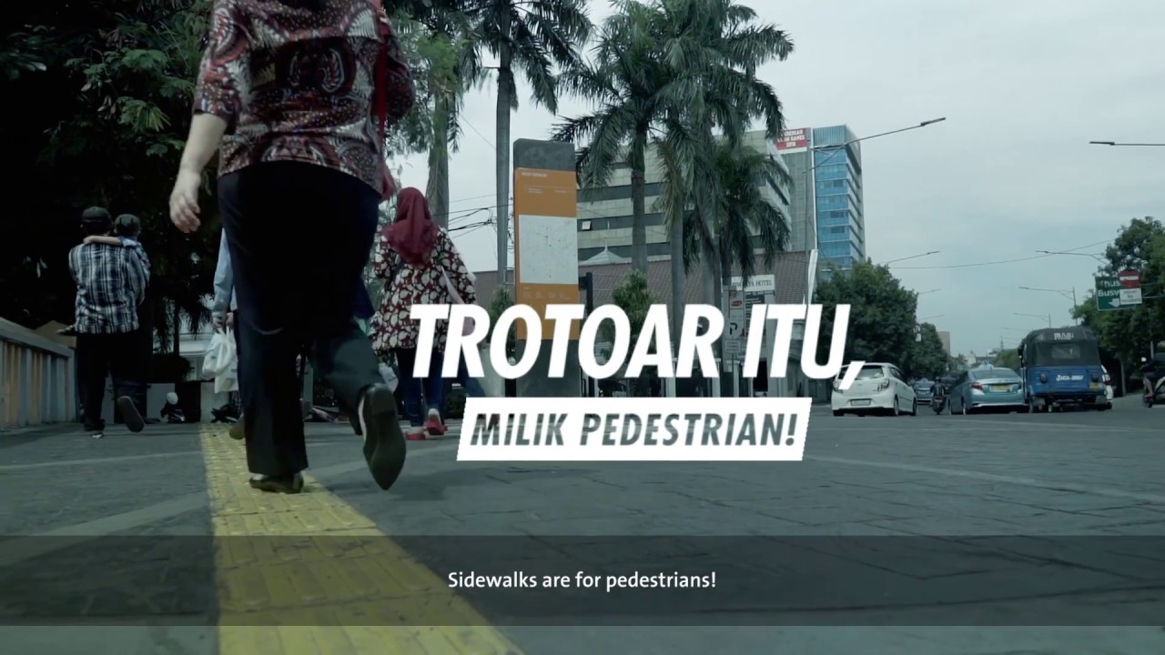 Trotoar Baru Jakarta, Apa Kata Mereka?