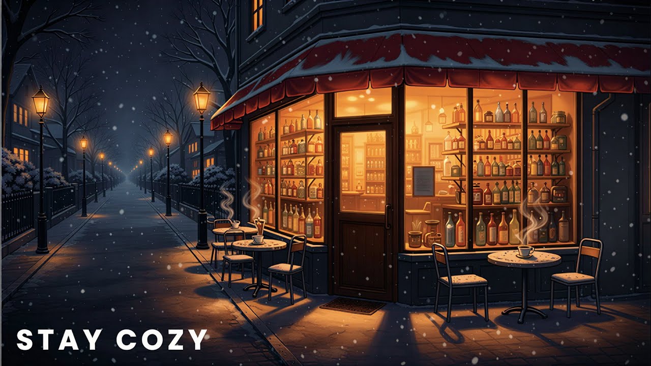 Cozy Winter Night Lofi No Ads Music Vol 3 ❄️ Work  Study  Relax chill lo fi hip hop beats