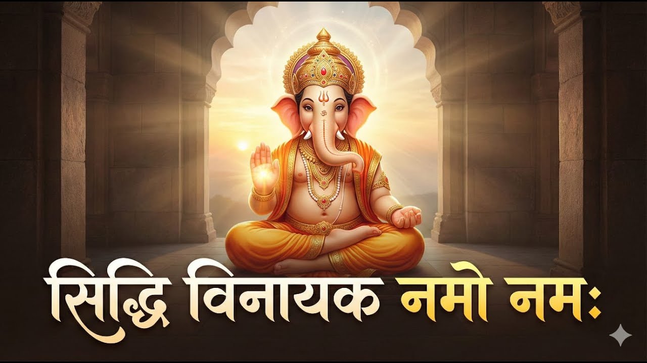 श्री सिद्धि विनायक नमो नमः | सुबह-सुबह यह मंत्र सुनते ही सिद्धि और सफलता मिलती है