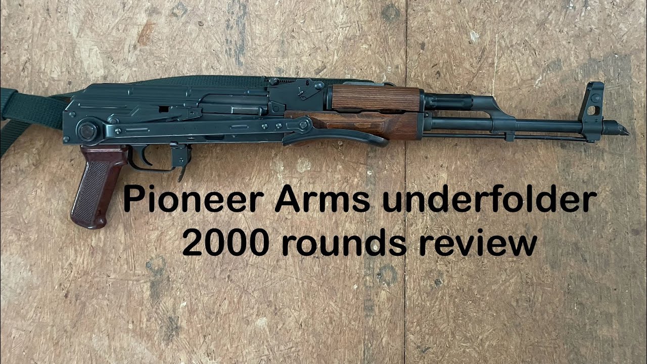 Pioneer Arms Underfolder 2000 rounds review #ak #ak47 #poland