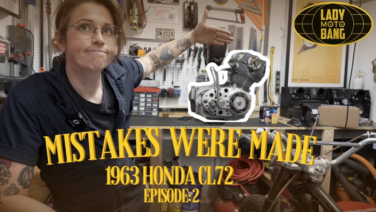 No COMPRESSION!!! // Vintage Honda Scrambler Engine Pull // 1963 CL72 // Ep. 2