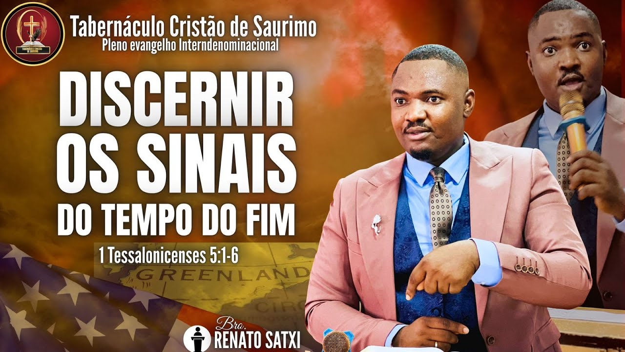 SEXTA 30-01-2026 DISCERNIR OS SINAIS DO TEMPO DO FIM Bro. RENATO SATXI