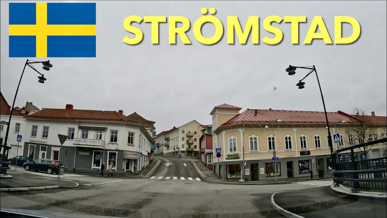 Bes&ouml;ker Str&ouml;mstad i Bohusl&auml;n. Sverige