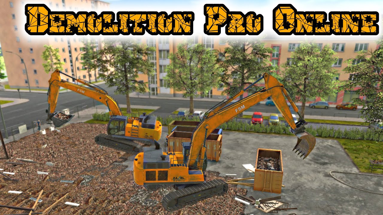 New Game !!! 🚧Demolition Pro Online 🚧 Multiplayer Demolitions Simulator 2022
