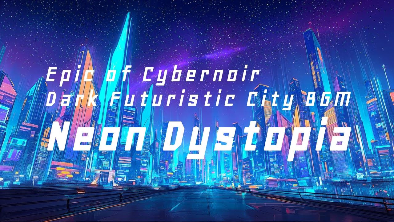 Neon Dystopia &ndash; 30 Minutes of Cyberpunk Ambience | Dark Futuristic City BGM