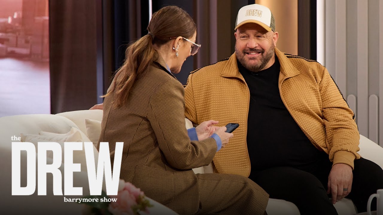 Kevin James Reveals the Late-Night Texts He Gets from Adam Sandler | The Drew Barrymore Show