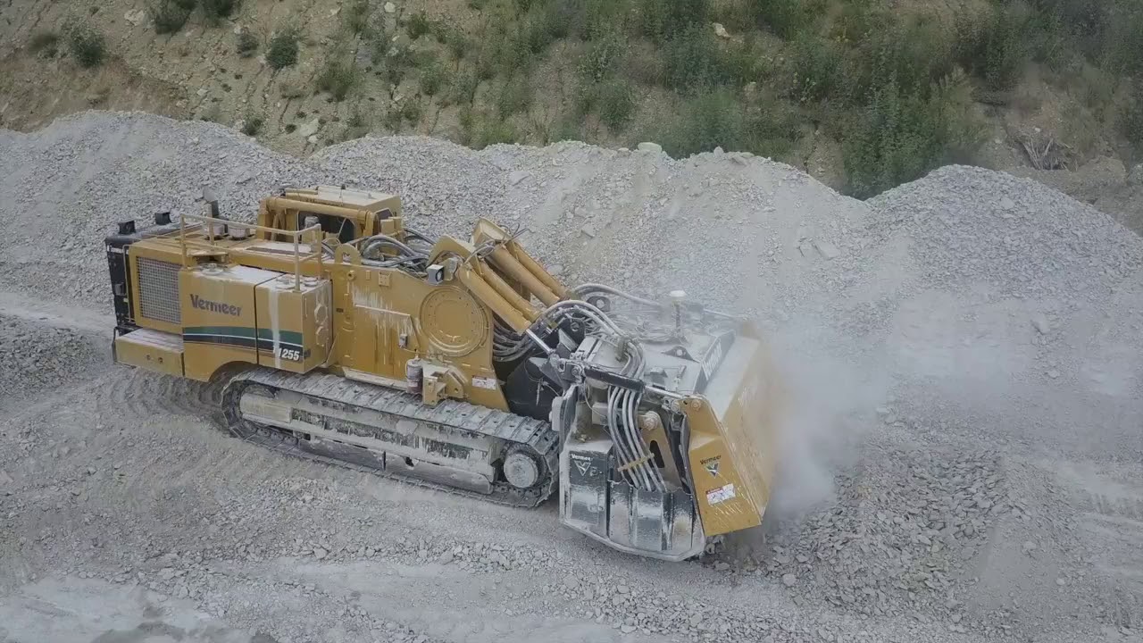 Cantera de Piedra Caliza Para Cemento en Texas-Mineria de Superficie Precisa Vermeer+Ve Group