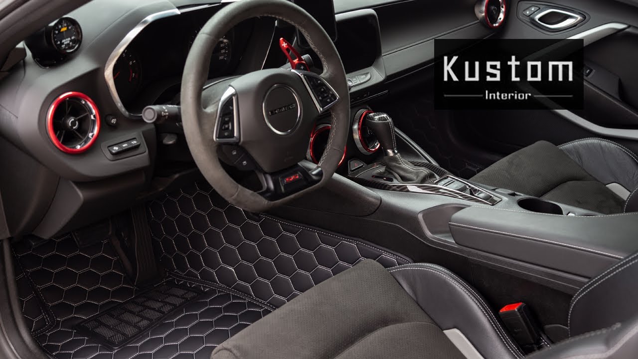 2021 Camaro Waterproof Floor Mats