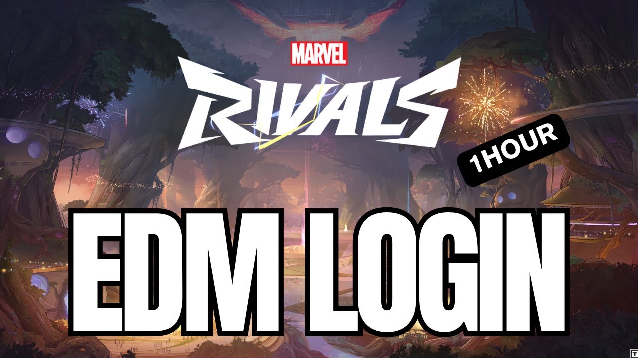 [1 HOUR]  Marvel Rivals Main Menu Music Season 2 - LOGIN EDM - 1 HOUR LOOP