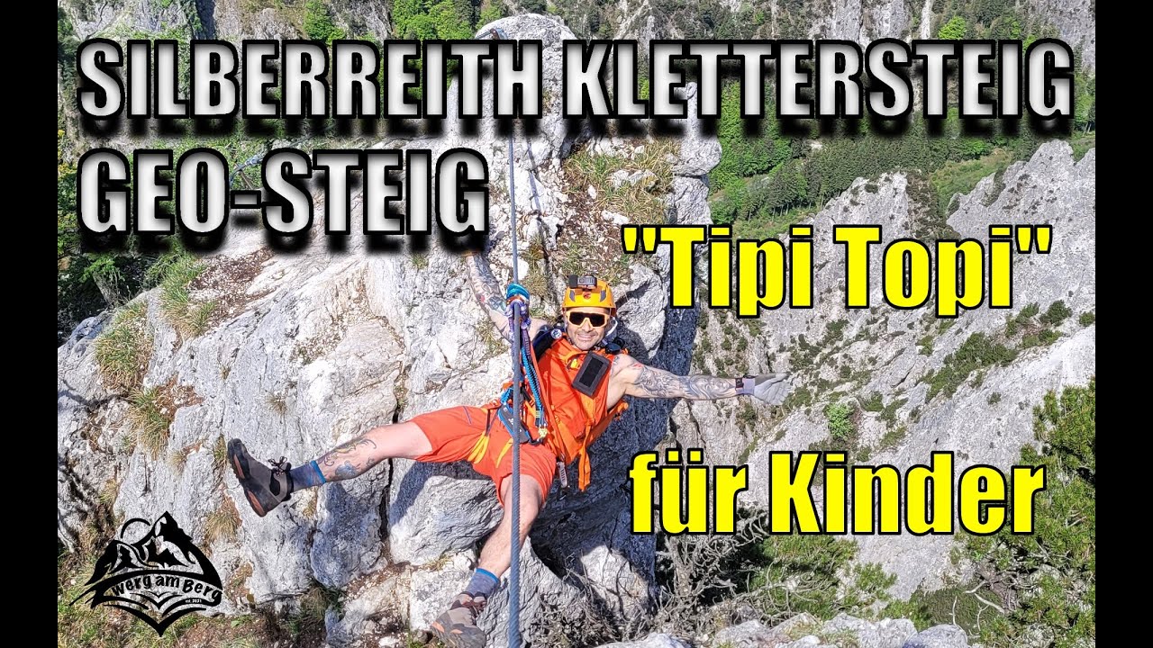👨‍👩‍👧‍👦 FAMILIENKLETTERSTEIG IM GESÄUSE😍-Geo-Steig Silberreith Klettersteig