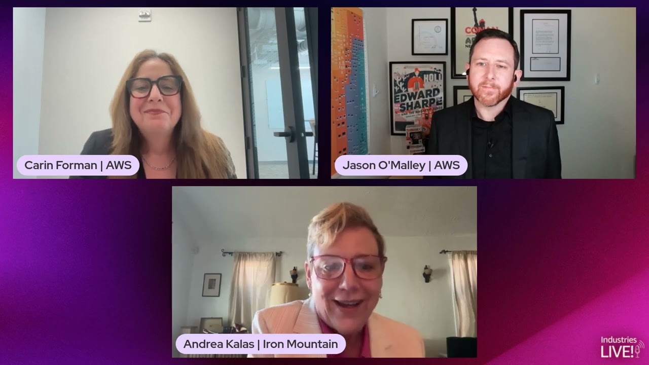 Industries Live! Iron Mountain Talk Media Supply Chains & Archives