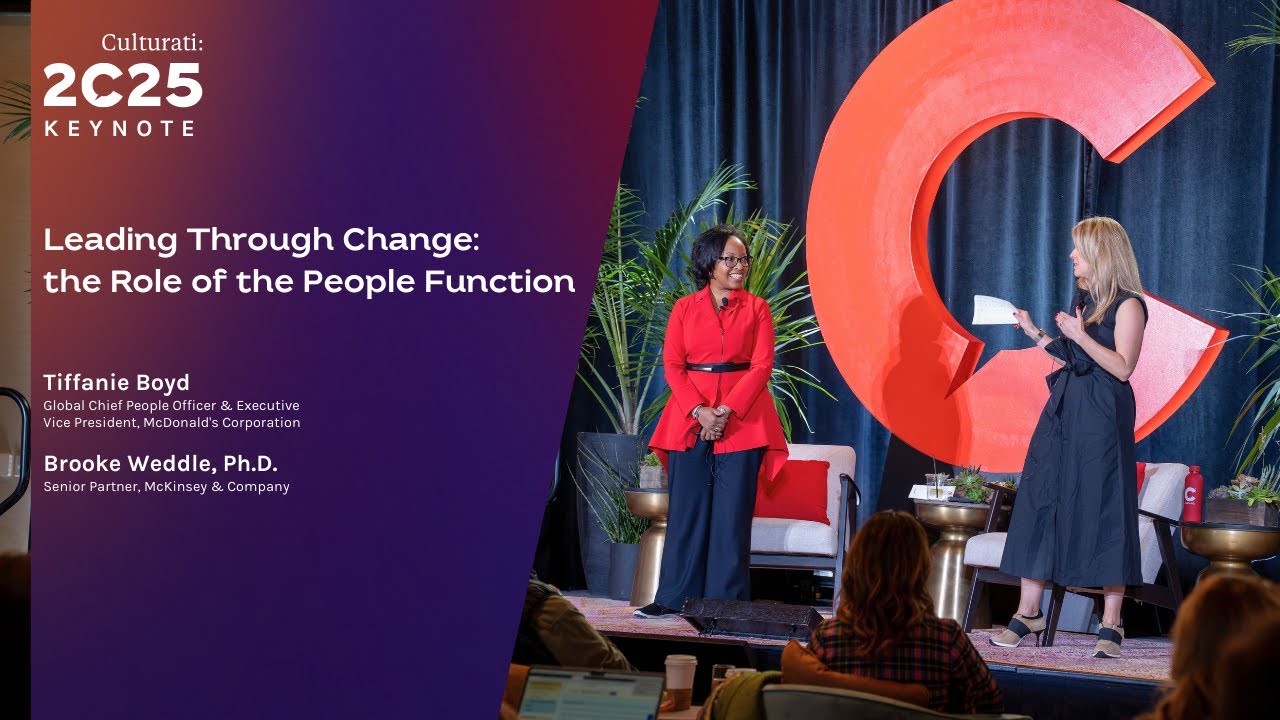 Leading Through Change: the Role of the People Function