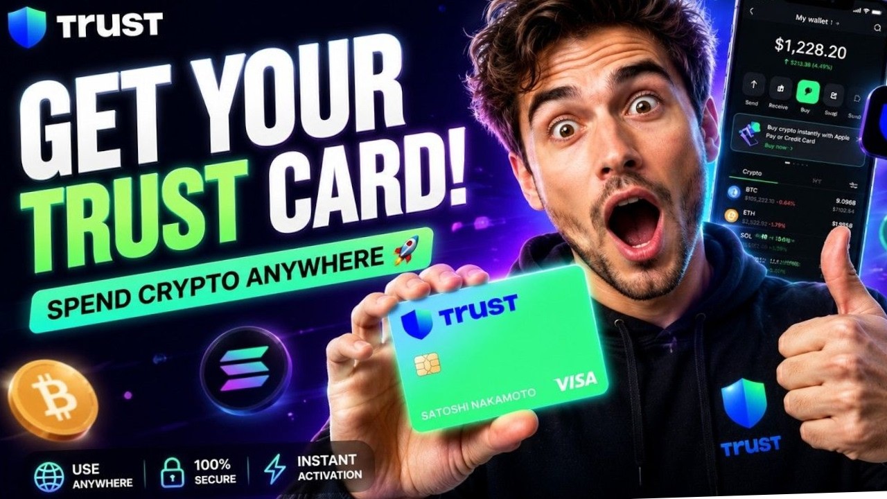 Trust Wallet Crypto Сard 💳 Full Guide | BEST VIRTUAL CARD 2026