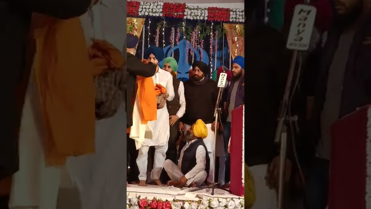 Deep Sidhu Honoured By Naujwan Sabha Thikriwala | Gurudwara Sahib Thikriwala