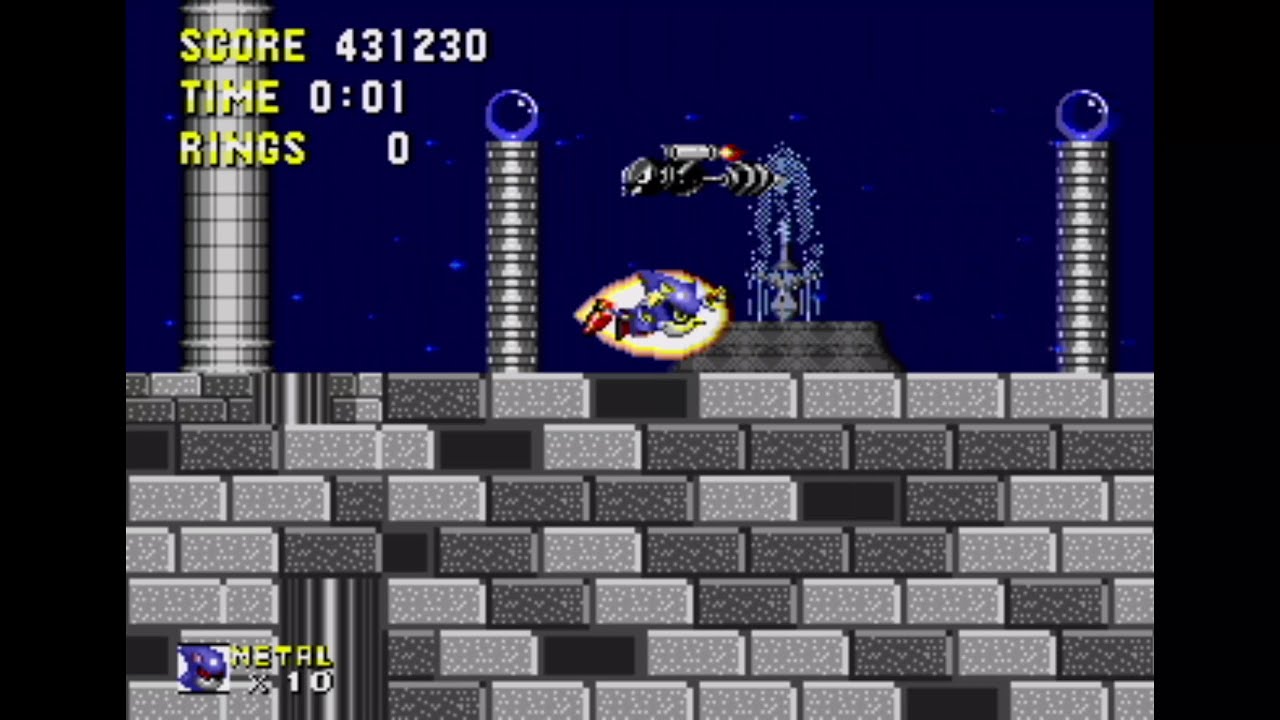 Sonic Hack Longplay - Sonic Renovation: Gold Edition (Metal Sonic)