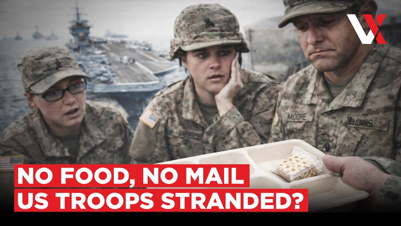 US Navy In Crisis? Troops Report Food Shortage, Mail Freeze In Iran Conflict | VERTEX