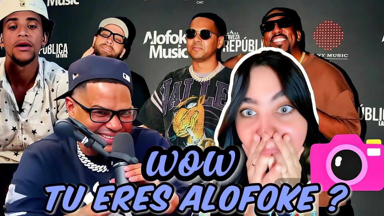 Alofoke | hermosa chica sé sorprendió cuando se dió cuenta que estaba con Santiago Matías Alofoke...