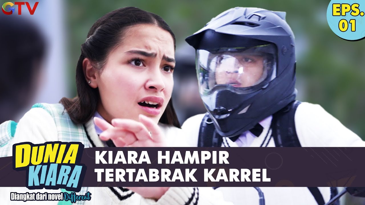 HALUSINASI!! KIARA HAMPIR TERTABRAK MOTOR KARENA MENOLONG ANAK KECIL | DUNIA KIARA