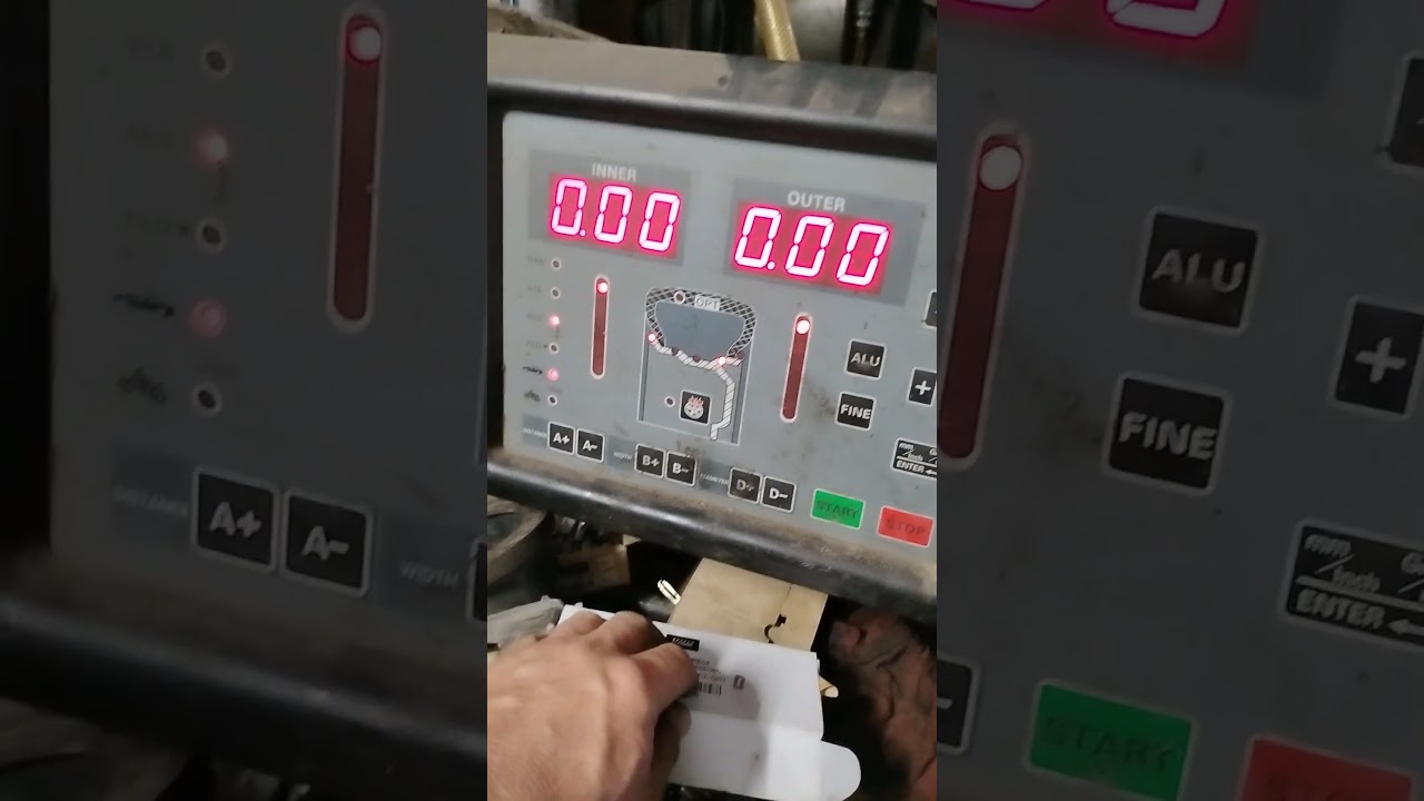 Setting your wheel balancer
