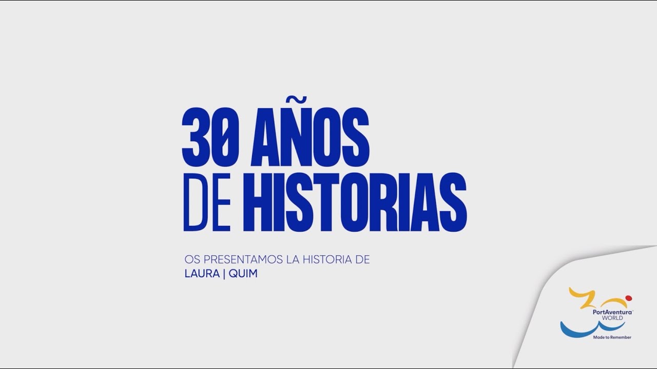 30 años de historias en PortAventura World 🎢💫 | Laura y Quim
