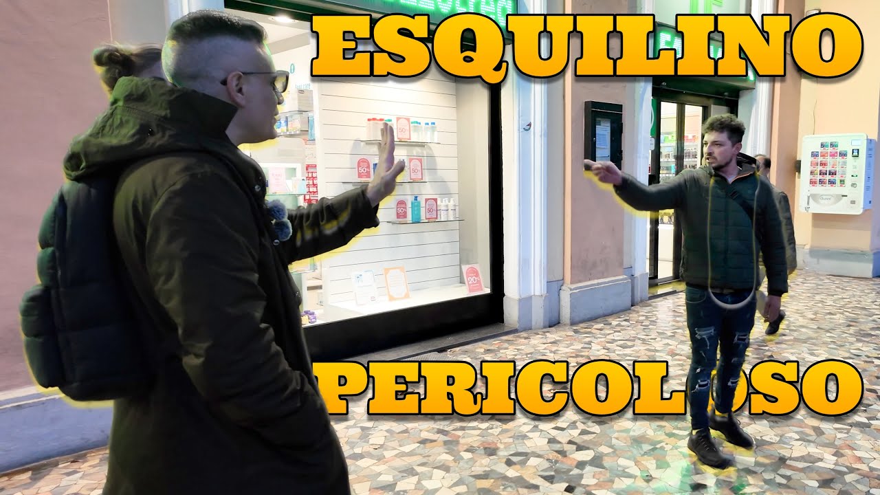 Esquilino Quartiere Pericoloso Criminalità contro la Polizia il Lusso trasformato in un Cesso