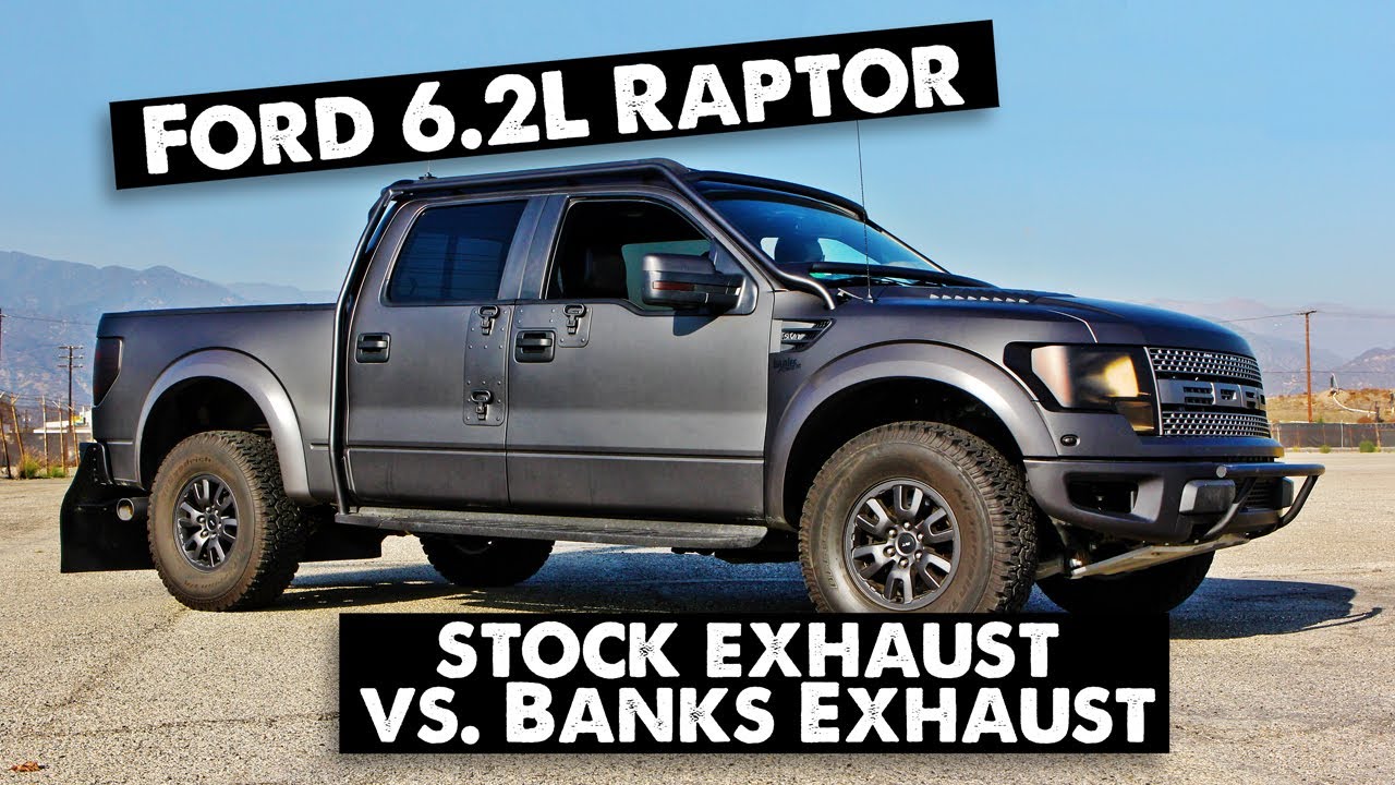 Ford Raptor 6.2L with Banks Monster Exhaust