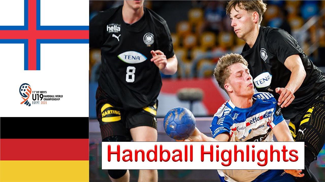 Faroe Islands Vs Germany P.R Men's Youth U19 World Championship 2025