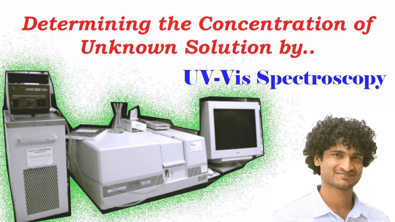 Determining Concentration of Unknown KMnO4 Solution by UV-Visible Spectroscopy & Beer-Lambert's Law.