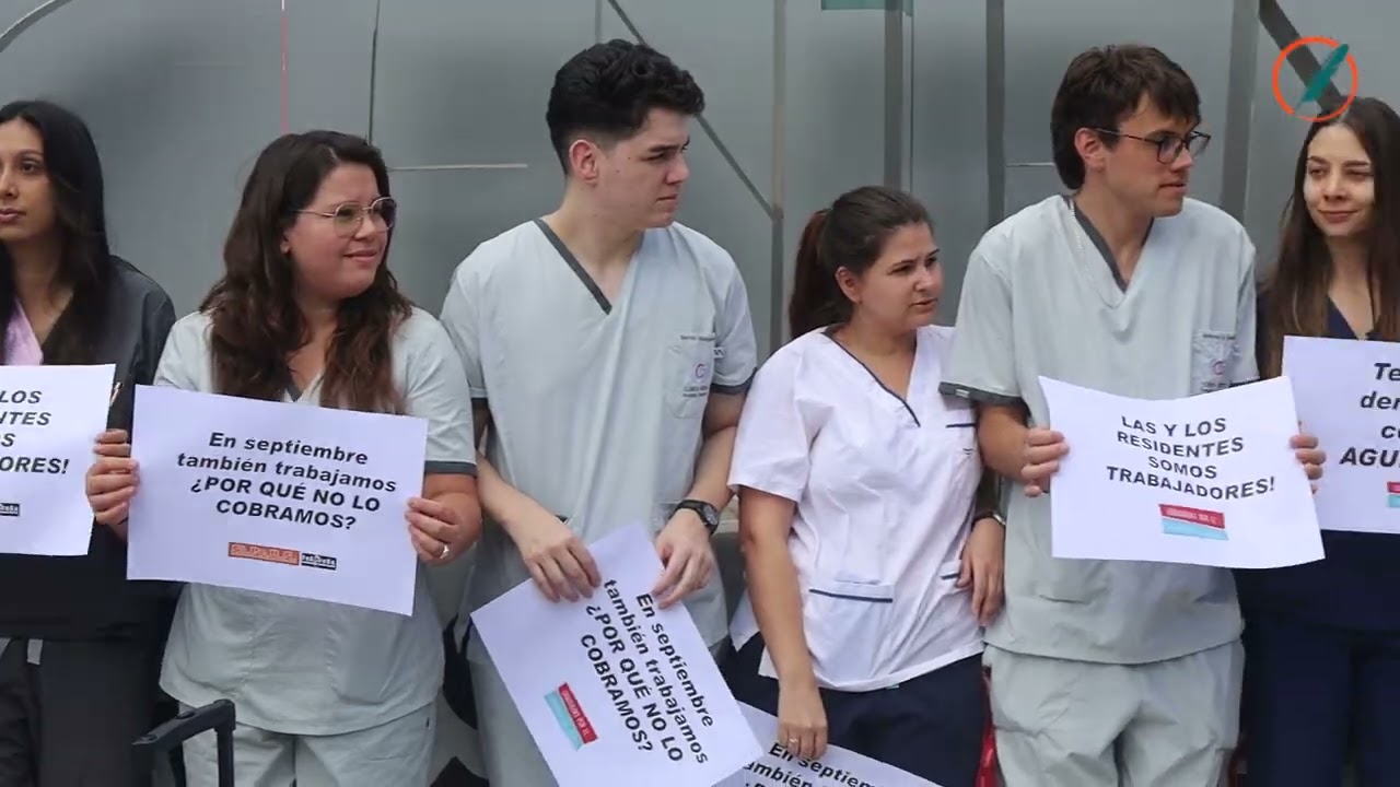 Alerta en el sistema de salud: residentes denuncian que Nación les debe sueldos desde septiembre