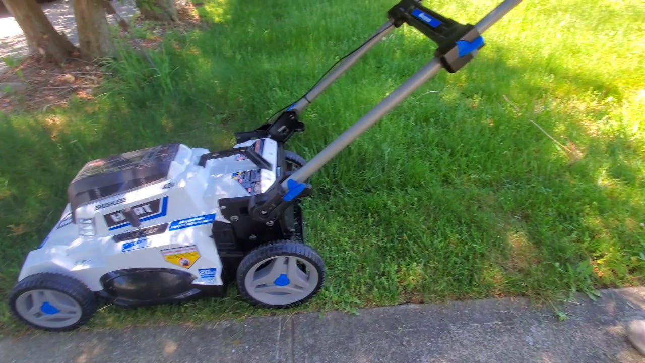 Hart 40v Brushless 21"Lawnmowers Review