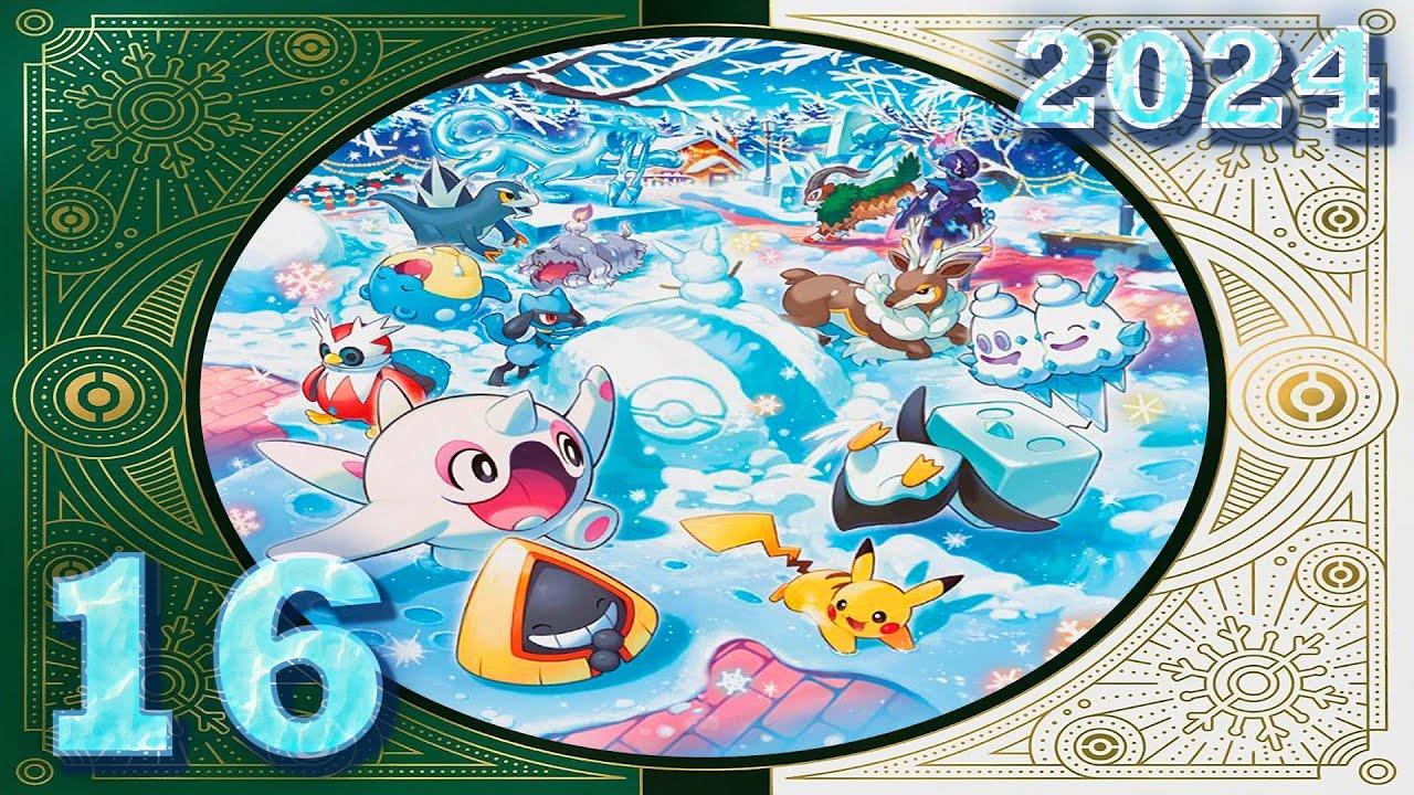 **Day 16** 2024 Pok&eacute;mon **TCG** Calendar Countdown!