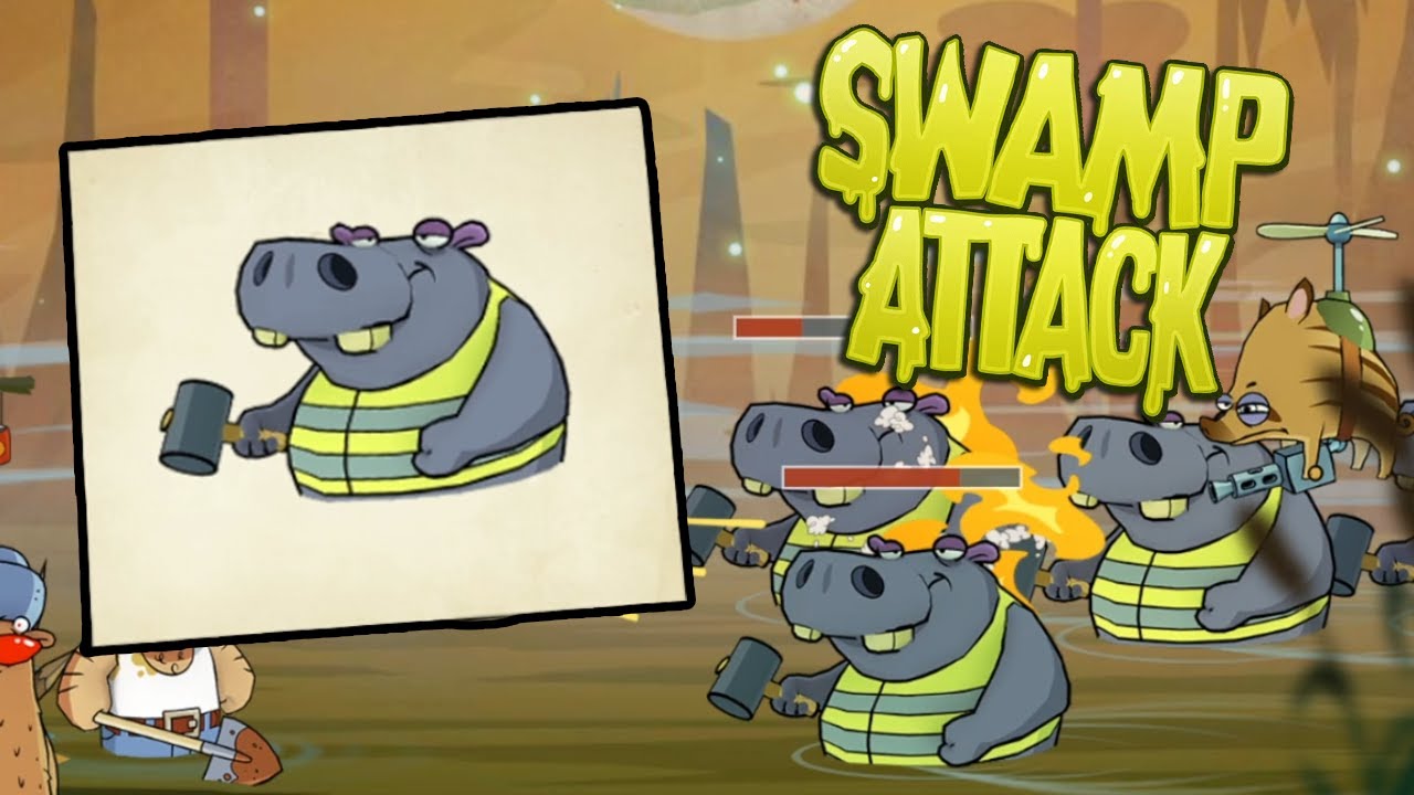 LLEGAN LOS HIPOPÓTAMOS SWAMP ATTACK