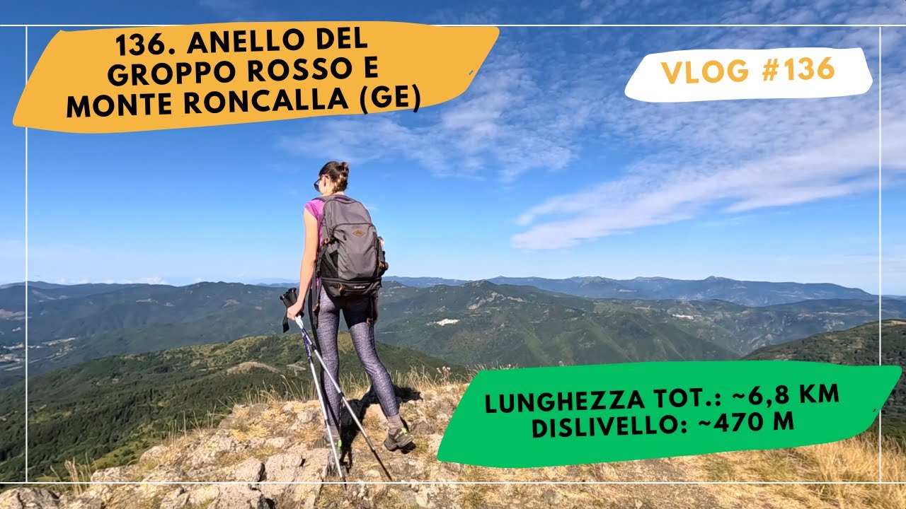 136. Anello del Groppo Rosso e Monte Roncalla (GE)