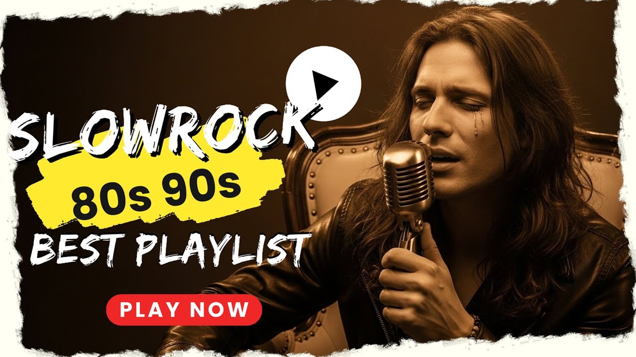 Slow Rock 80s 90s Hits &bull; Warm Guitar Nights for Healing Souls