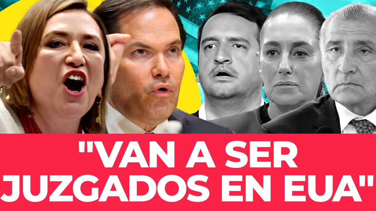 ¡WASHINGTON VA POR ELLOS! Xóchitl reaparece y le manda fuerte mensaje a Andy, Adán Augusto y Morena