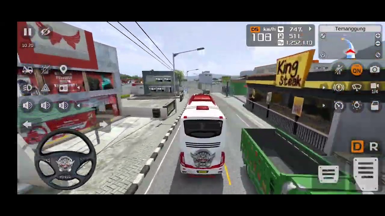 Bus Simulator Indonesian | BUSSID Highway Speed Test Gameplay 😱 2026 |
