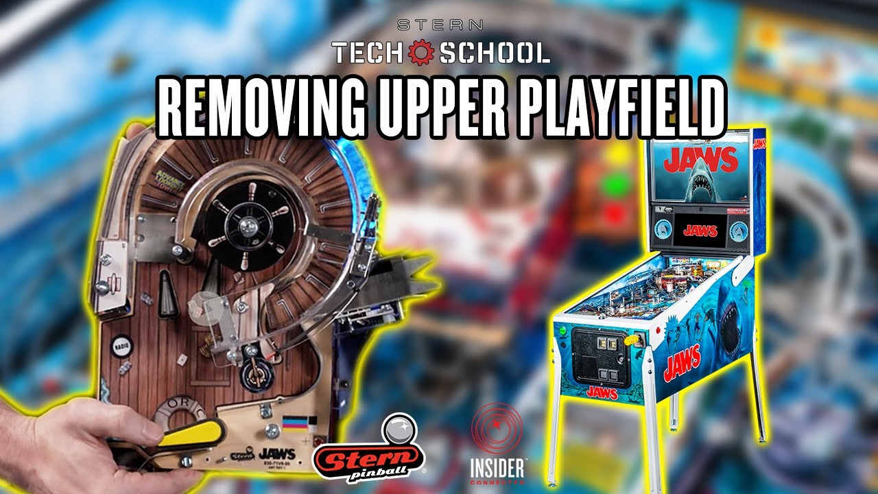 Stern Tech School: Removing Upper Playfield From JAWS