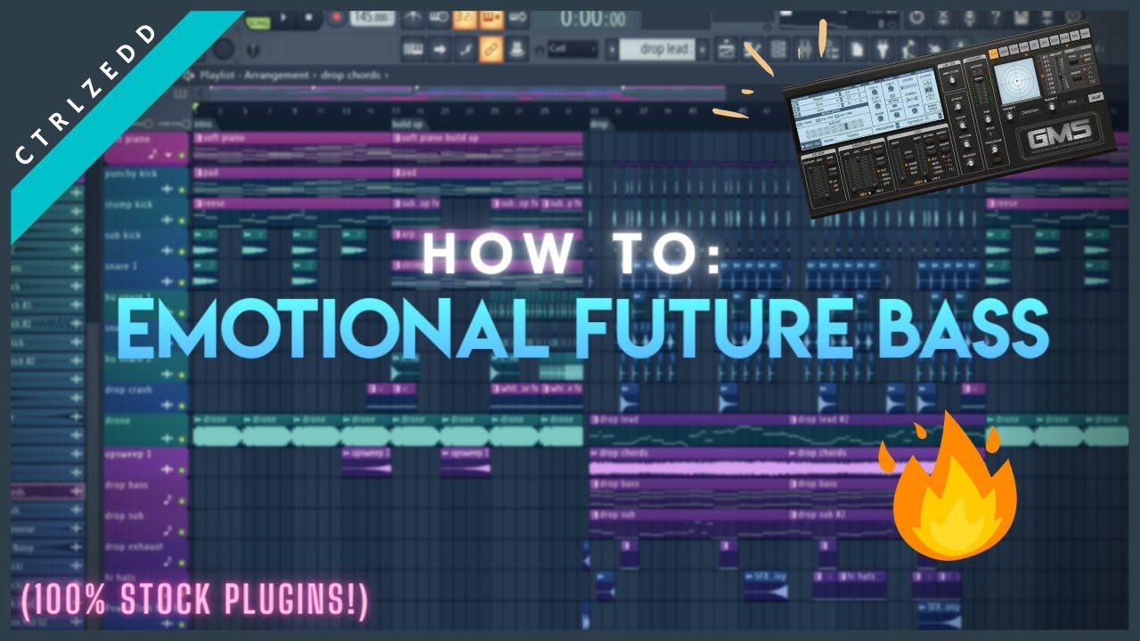 How To Make EMOTIONAL FUTURE BASS With ONLY STOCK PLUGINS (Free FLP) | FL Studio 20